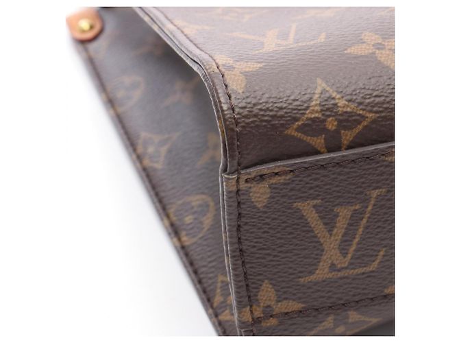 Louis Vuitton Sac Plat BB Borsa 2-Way Marrone - vista 6