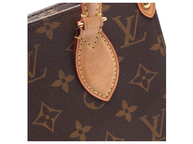 Louis Vuitton Sac Plat BB Borsa 2-Way Marrone - vista 7