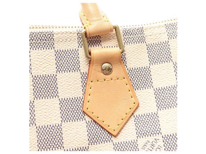 Louis Vuitton Speedy Bandoulière 30 Damier Azur Handbag White - view 10