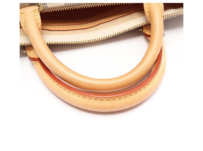 Louis Vuitton Speedy Bandoulière 30 Damier Azur Handbag White - view 11