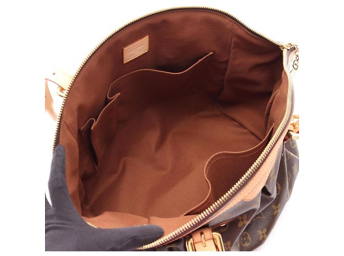 Borsa Louis Vuitton Tivoli GM Marrone - vista 3