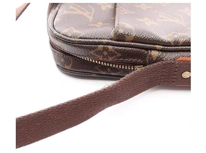 Borsa a tracolla Louis Vuitton Trotteur Bobour Marrone - vista 9