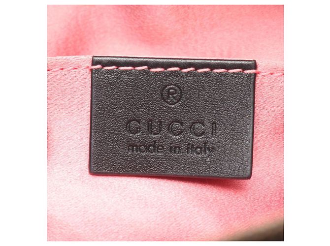 Bolsa de cintura/Bolsa de mão Gucci GG Marmont com estrela de strass Preto - vista 4