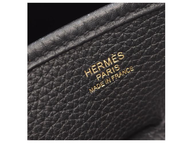 Hermès Borsa a tracolla Hermes Evelyne 3 Trois PM Nero - vista 4