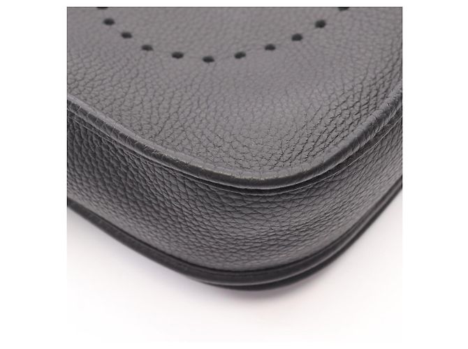 Hermès Borsa a tracolla Hermes Evelyne 3 Trois PM Nero - vista 6