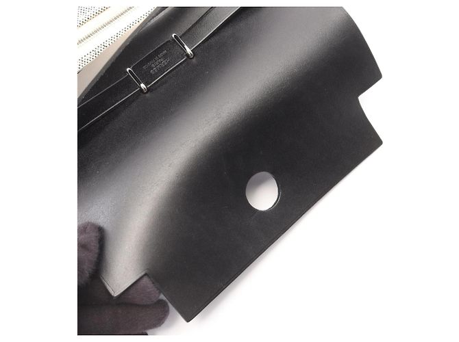Sac à bandoulière Hermès Herbag Zip Mini Marron Noir - vue 7