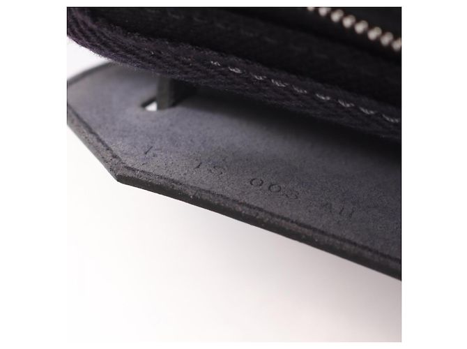 Borsa a tracolla Hermès Herbag Zip Mini Nero Blu Blu navy - vista 5