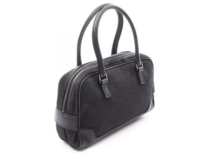Mini borsa Gucci GG Canvas Nero - vista 2