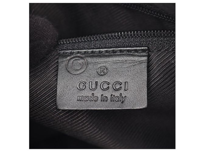 Mini borsa Gucci GG Canvas Nero - vista 4