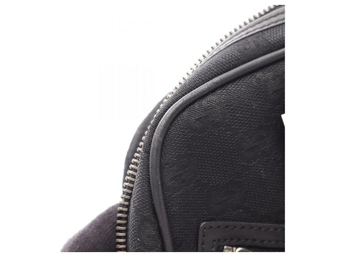 Mini borsa Gucci GG Canvas Nero - vista 5