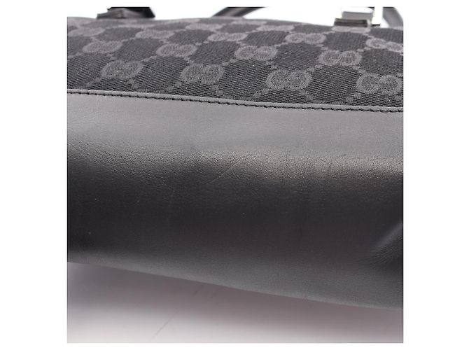 Mini borsa Gucci GG Canvas Nero - vista 6