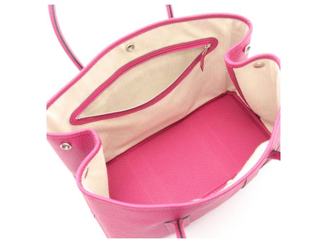 Hermès Borsa Tote Hermes Garden Party PM Rosa - vista 3