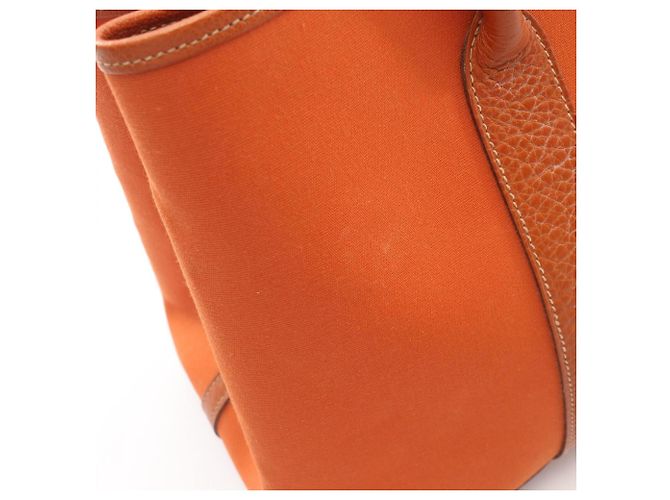 Hermès Borsa Tote Hermes Garden Party PM Marrone - vista 10