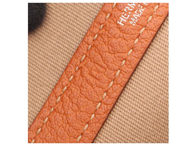 Hermès Borsa Tote Hermes Garden Party PM Marrone - vista 5