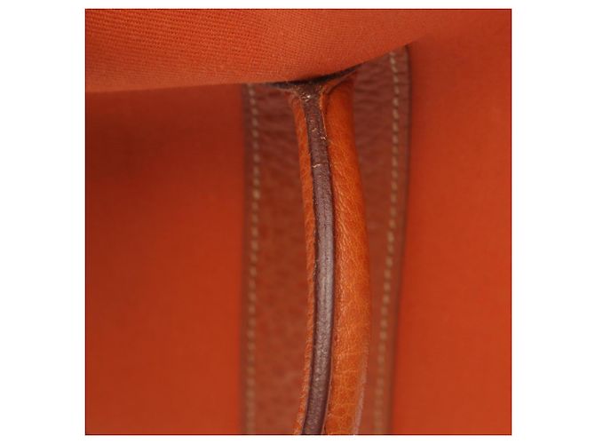 Hermès Borsa Tote Hermes Garden Party PM Marrone - vista 8