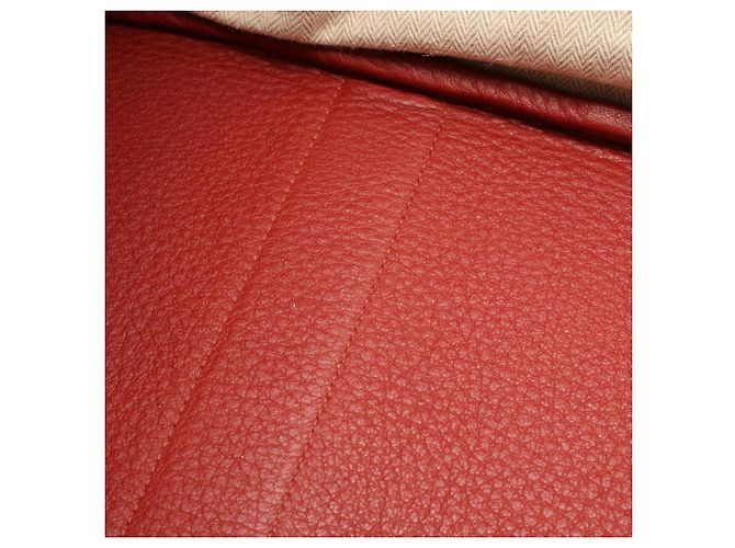 Hermès Borsa Tote Hermes Garden Party PM Rosso - vista 7