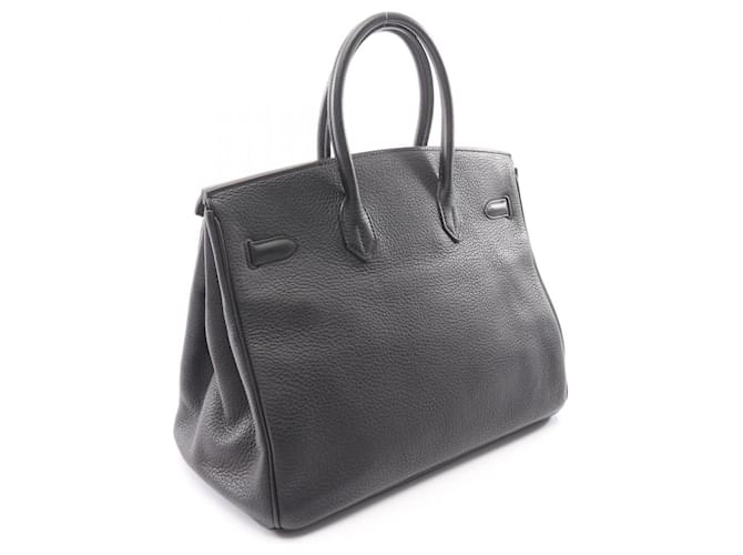 Hermès Borsa Birkin 35 Hermes in nero - vista 2