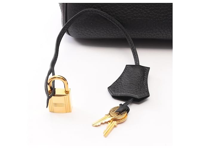 Hermès Borsa Birkin 35 Hermes in nero - vista 6