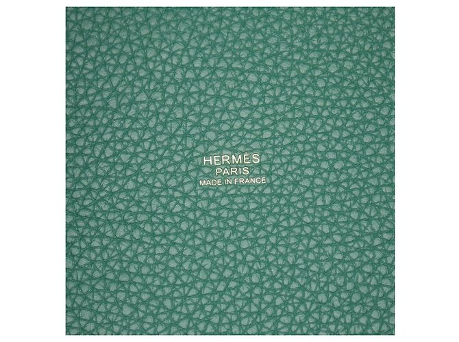 Hermès Hermes Picotin Lock Eclat PM Handtasche Grün Hellgrün - Ansicht 4