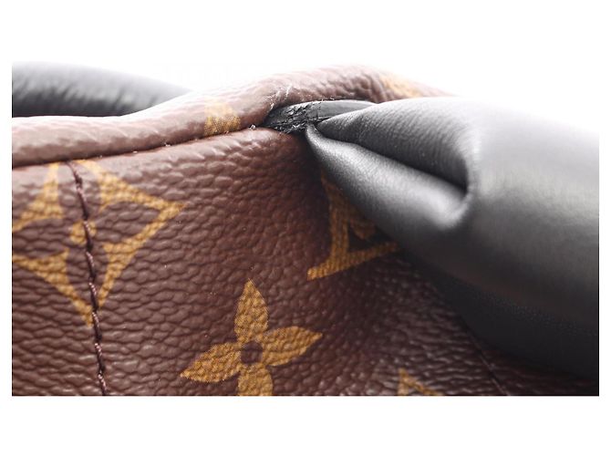 Zaino Louis Vuitton Palm Springs MM Marrone Monogramma - vista 13