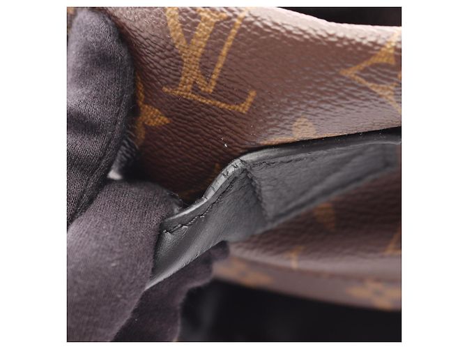 Zaino Louis Vuitton Palm Springs MM Marrone Monogramma - vista 14