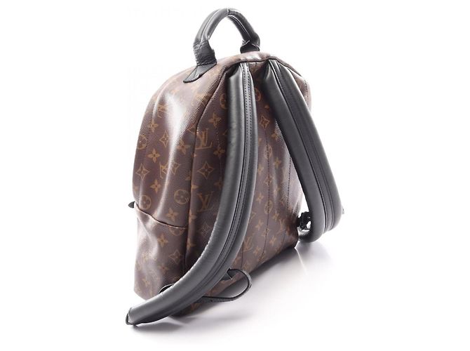 Zaino Louis Vuitton Palm Springs MM Marrone Monogramma - vista 2