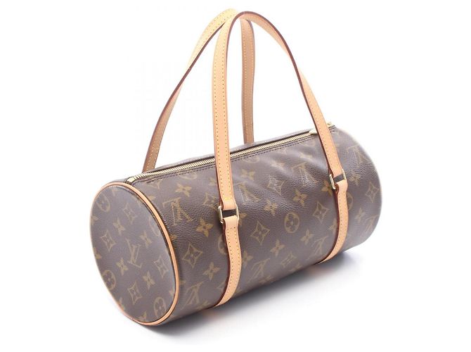 Louis Vuitton Papillon 26 Handtasche Braun Monogramm - Ansicht 2