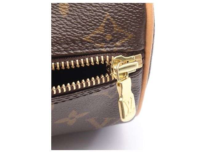 Louis Vuitton Papillon 26 Handtasche Braun Monogramm - Ansicht 6