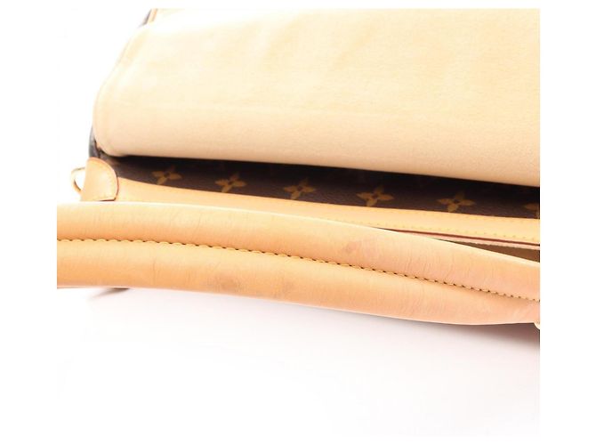 Borsa a Spalla Louis Vuitton Beverly MM Marrone Monogramma - vista 10