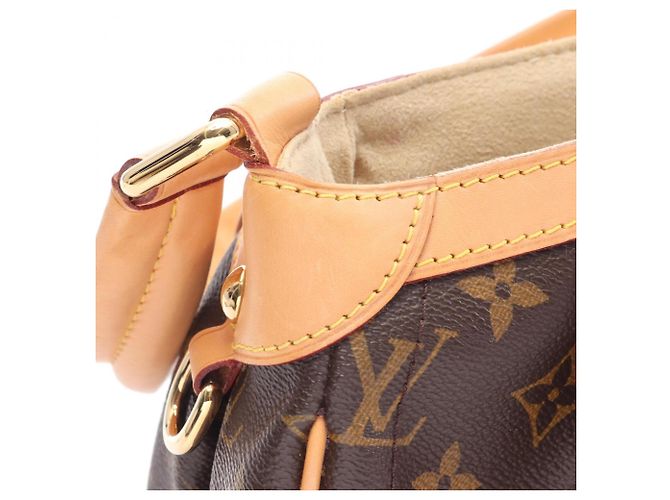 Borsa a Spalla Louis Vuitton Beverly MM Marrone Monogramma - vista 7