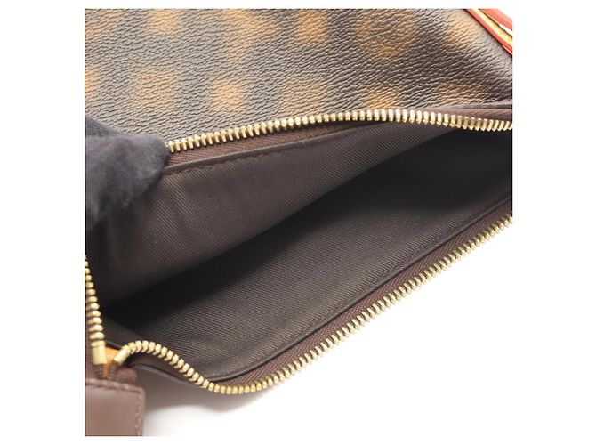 Borsa a Spalla Louis Vuitton Hobo Cruiser PM Marrone Monogramma - vista 5