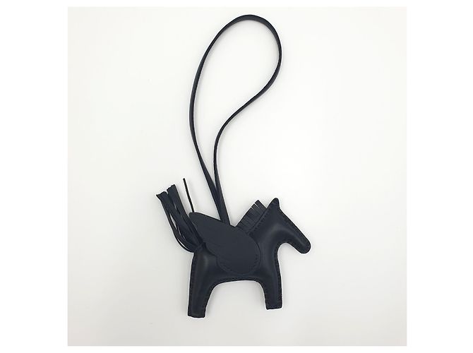 Hermès Rodeo Pegase PM Charm per borsa Noir Nero - vista 2