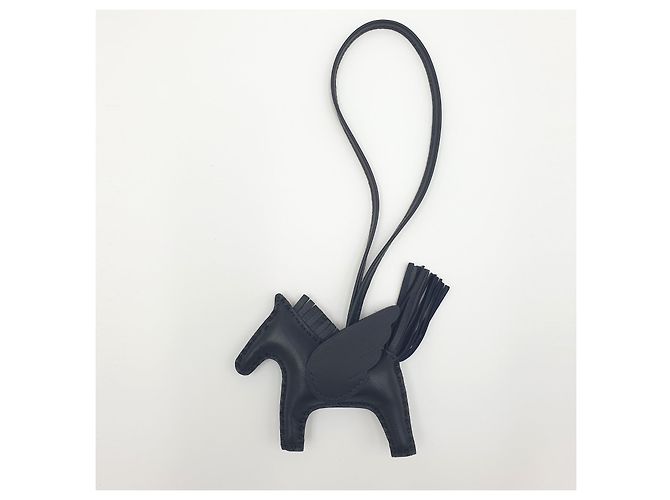 Hermès Rodeo Pegase PM Charm per borsa Noir Nero - vista 3