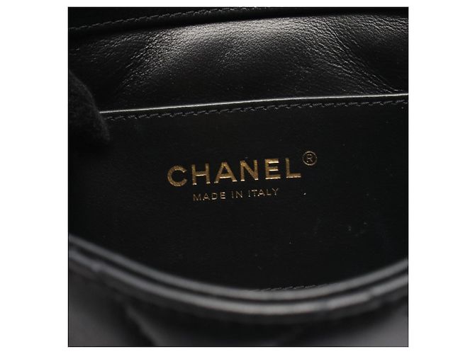 Borsa Chanel Mini Flap Nero - vista 4