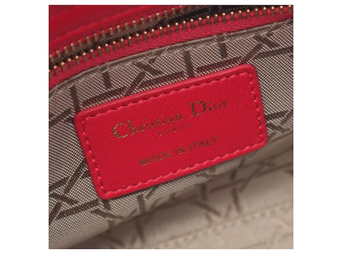 Borsa 2-Way Christian Dior Dior Lady Mini Cannage Rosa - vista 4