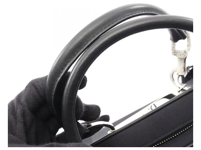 Christian Dior Dior Hardcore Bowling Bag Schwarz - Ansicht 7