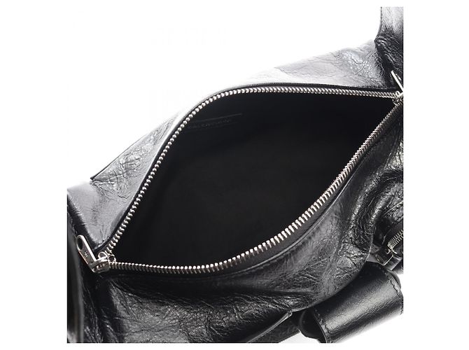 Borsa a spalla Balenciaga Super Busy Nero - vista 3