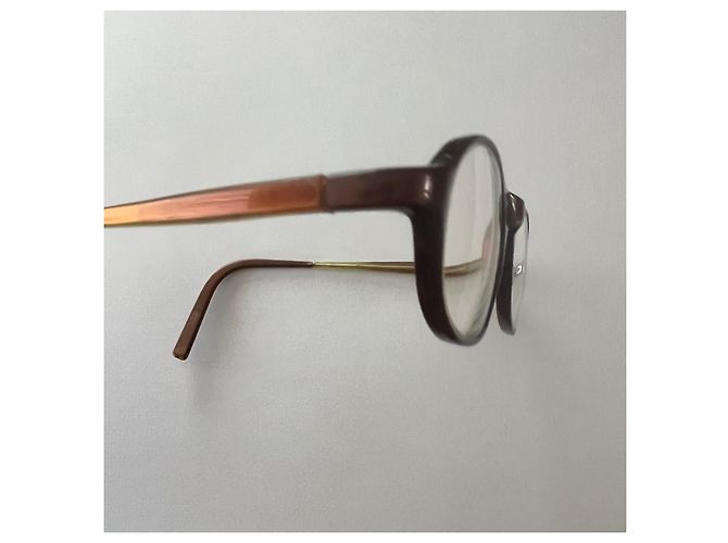D&G Brille Kunststoffgestell Braun Khaki Kupfer - Ansicht 6