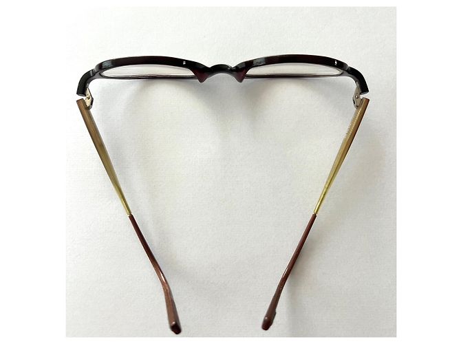 D&G Brille Kunststoffgestell Braun Khaki Kupfer - Ansicht 8
