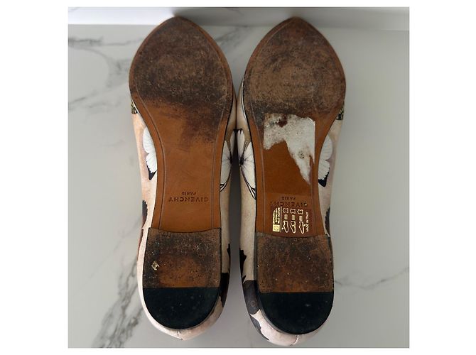 Givenchy Papillon Sapatilhas Bege - vista 5
