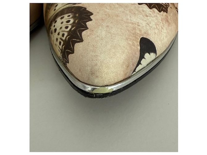 Givenchy Papillon Sapatilhas Bege - vista 9