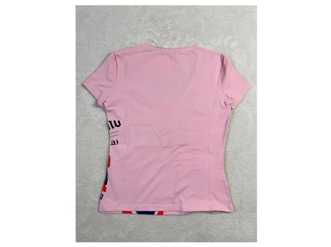 Camiseta John Galliano rosa con estampado Multicolor - vista 5