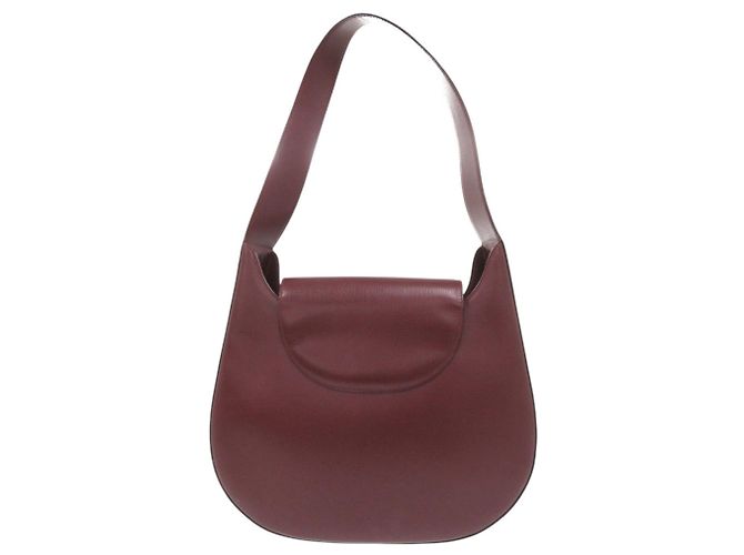 Borsa a tracolla Cartier Must Line Burgundy Bordò - vista 2