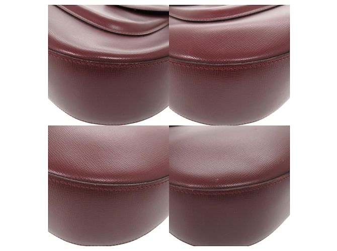 Borsa a tracolla Cartier Must Line Burgundy Bordò - vista 3