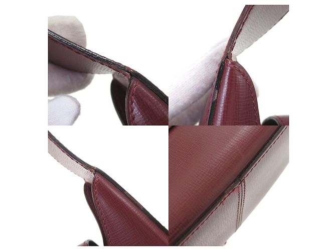 Borsa a tracolla Cartier Must Line Burgundy Bordò - vista 9
