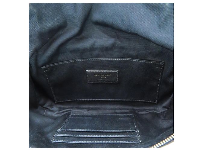 Marsupio in pelle nera Yves Saint Laurent Nero - vista 4