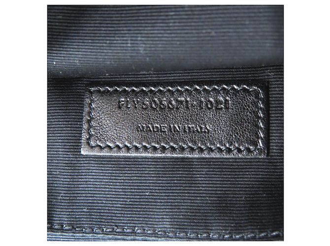 Marsupio in pelle nera Yves Saint Laurent Nero - vista 6