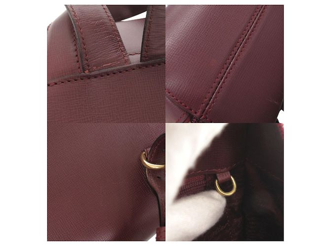 Rucksack aus Bordeauxleder Cartier Must Line - Ansicht 10
