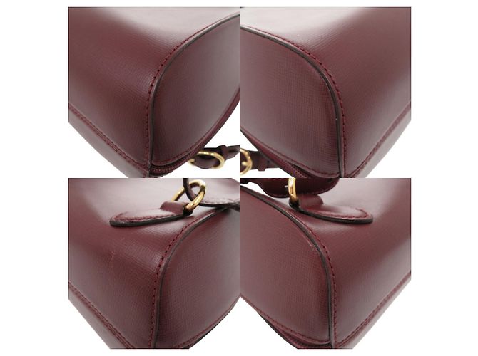 Rucksack aus Bordeauxleder Cartier Must Line - Ansicht 4