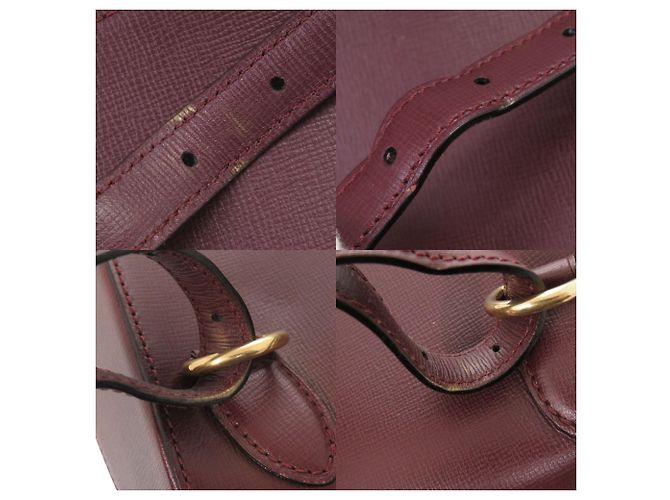 Rucksack aus Bordeauxleder Cartier Must Line - Ansicht 9